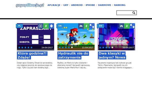 gryaplikacje.pl site used Esite