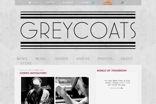 IndieFest theme site design template sample