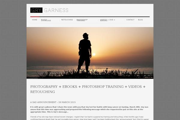 Evermore theme site design template sample