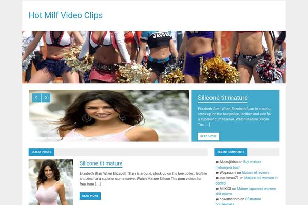 Merlin theme site design template sample