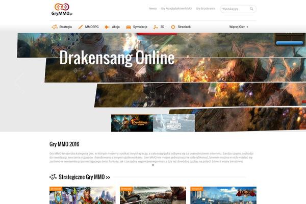 Wp theme site design template sample