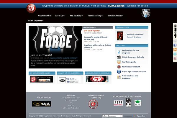 Sportpress theme site design template sample