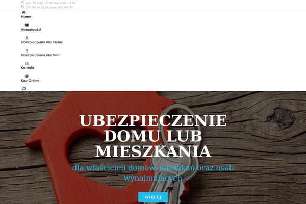 Site using Elementor plugin