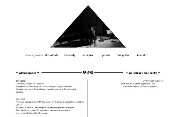 Gt theme site design template sample