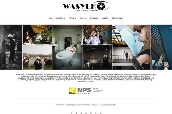 Tripod theme site design template sample