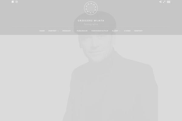 Photography-child theme site design template sample