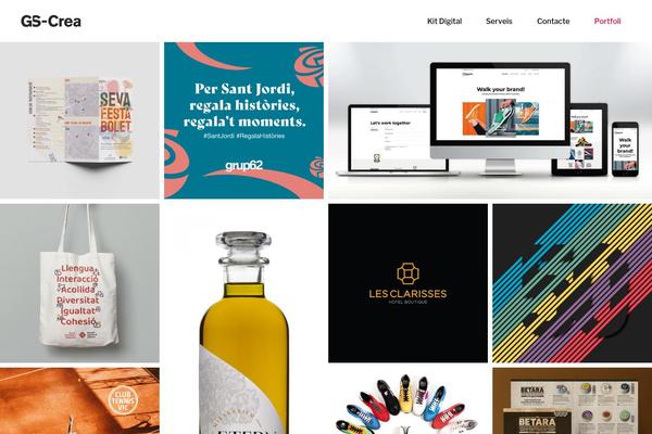 Büro theme site design template sample