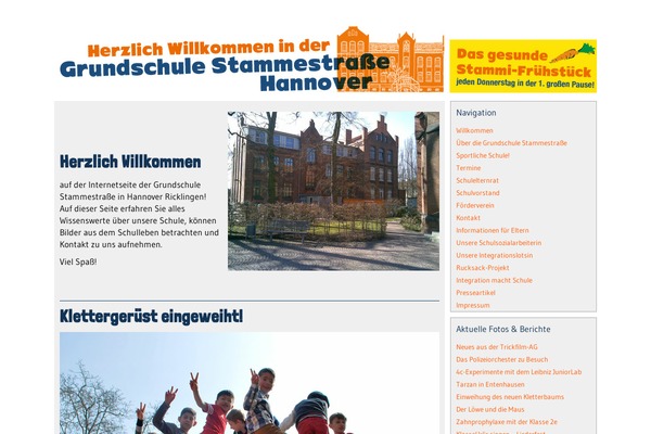 Schule theme site design template sample