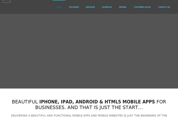 Jupiter2 theme site design template sample