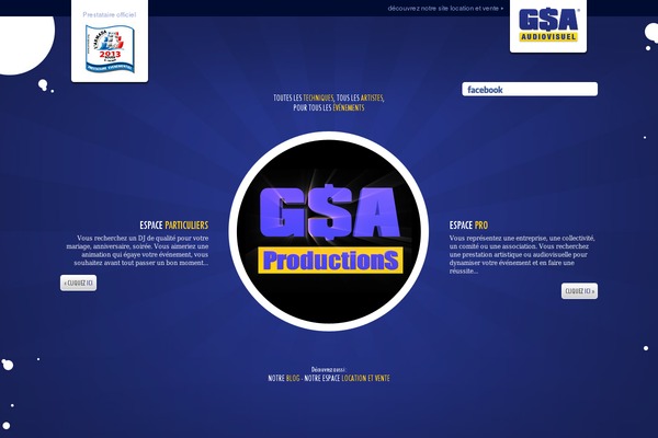 gsaproductions.com site used Gsaproductions2016