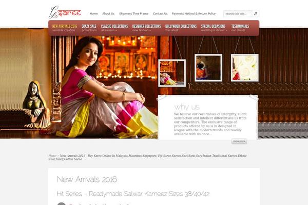 eStore theme site design template sample