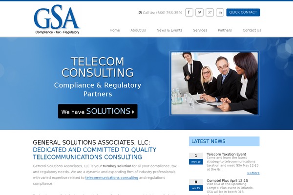 Gsa theme site design template sample