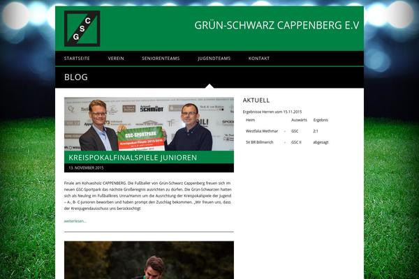 Sporty theme site design template sample