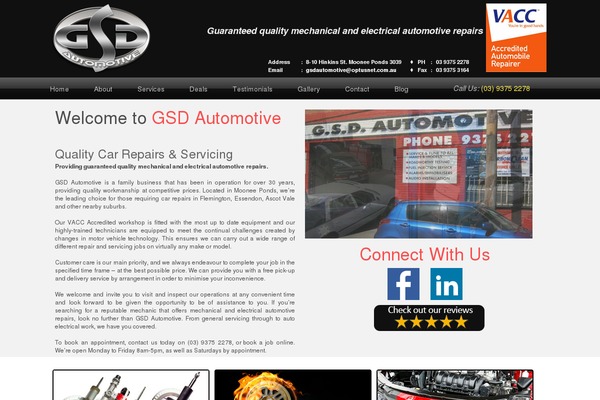 gsdautomotive.com.au site used Gsd