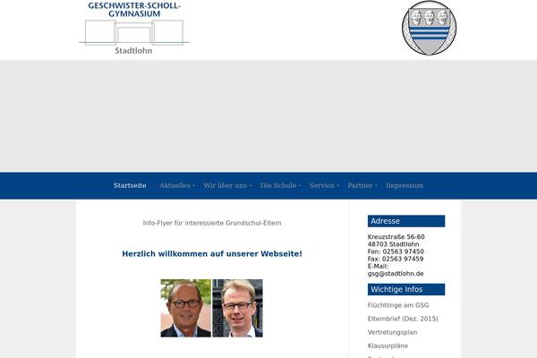 gsg-stadtlohn.eu site used Gsg
