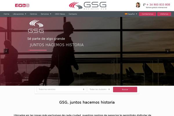 Haswell theme site design template sample