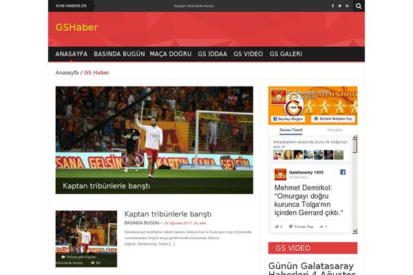 News Mix Light theme site design template sample
