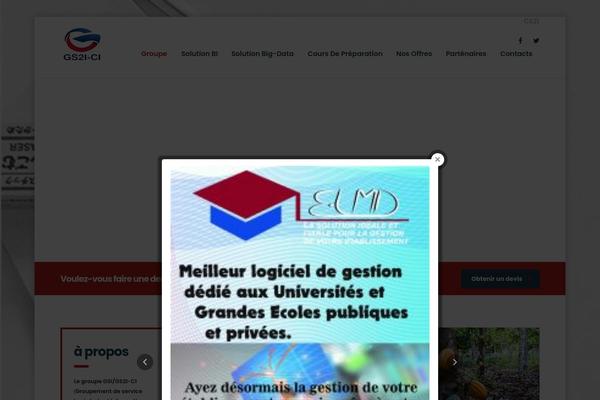 Site using Horizontal-scrolling-announcement plugin