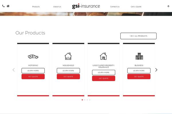 Gsi theme site design template sample