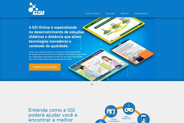 Gsi theme site design template sample
