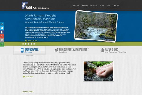 gsiwatersolutions.com site used Gsi