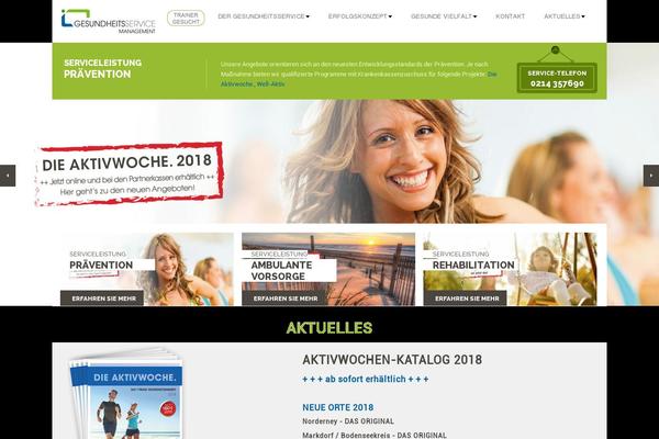 Site using Slider plugin