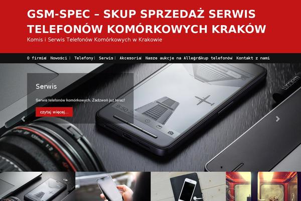 Nomad theme site design template sample