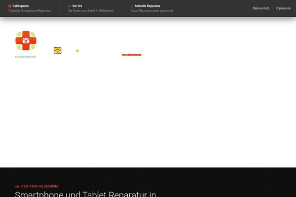 SmartFix theme site design template sample