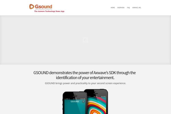 gsound.com site used District