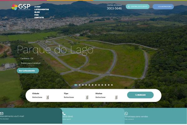 gsp.com.br site used Gsp
