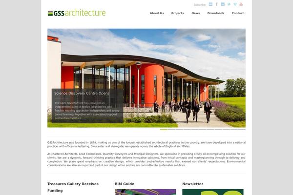 Goodspace theme site design template sample