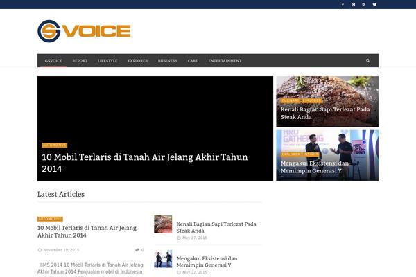 NEUE theme site design template sample