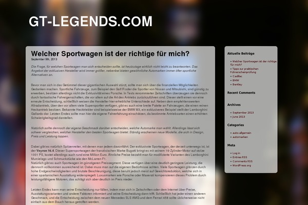 Glossy Stylo theme site design template sample