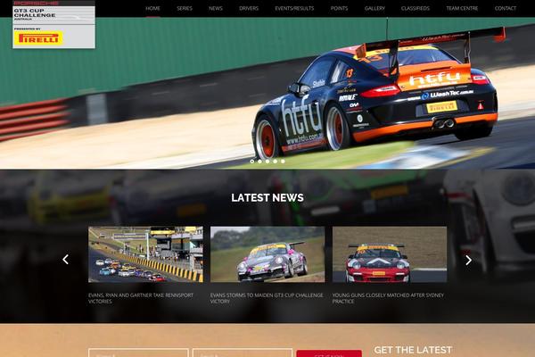 gt3cupchallenge.com.au site used Gt3