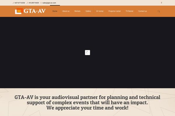 BeTheme Child theme site design template sample
