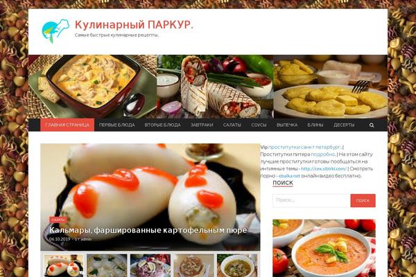 HitMag theme site design template sample