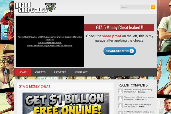 GameZone theme site design template sample