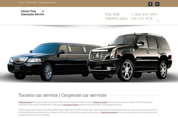 Transport theme site design template sample