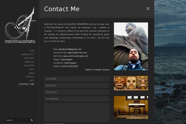 Village theme site design template sample