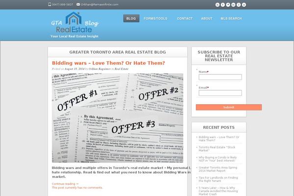 Freehold theme site design template sample