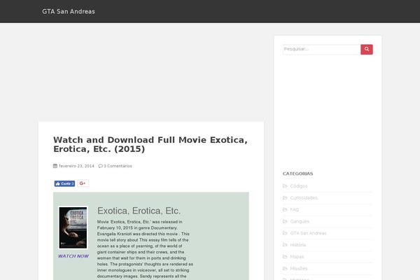 Site using Flying-pages plugin