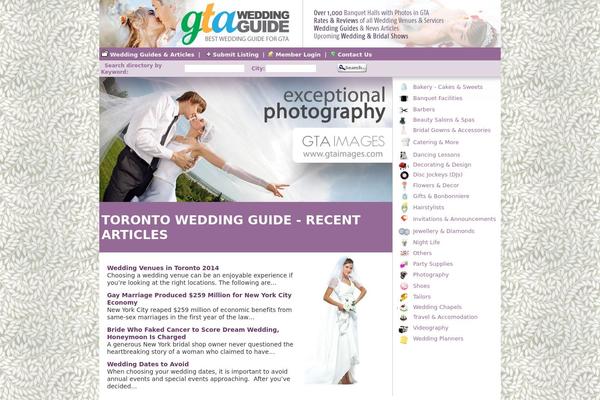 Wp_gossipcity theme site design template sample