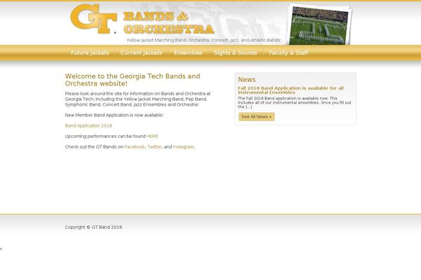 Site using Social Widget plugin