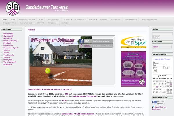 Andreas09 theme site design template sample