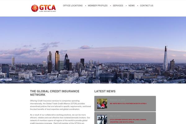 Blitz theme site design template sample