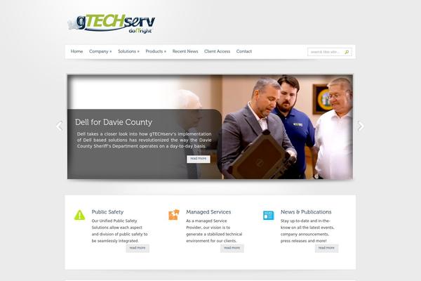 TheProfessional theme site design template sample