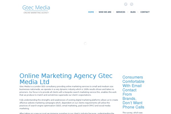 Rocco theme site design template sample