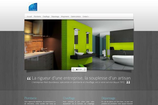 Deepfocus theme site design template sample