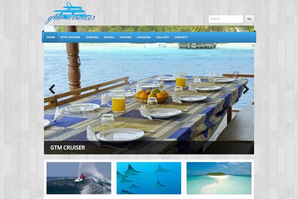NonProfit theme site design template sample