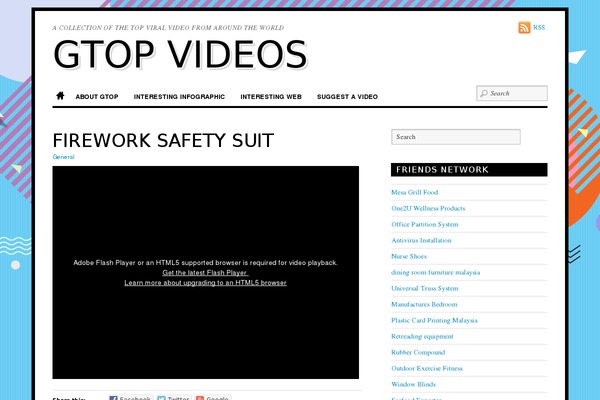 Funki theme site design template sample